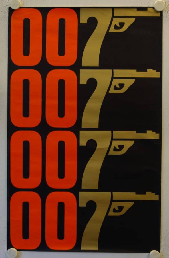 The Man with the Golden Gun original release german special movie poster